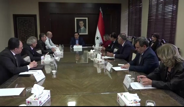 اجتماع لمجلس المحاسبة والتدقيق برئاسة وزير المالية الدكتور مأمون حمدان