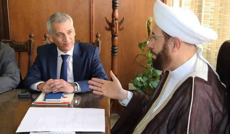 اجتمعت اللجنة الاستشارية للرقابة الشرعية برئاسة سماحة مفتي الجمهورية الدكتور أحمد بدر الدين حسون 